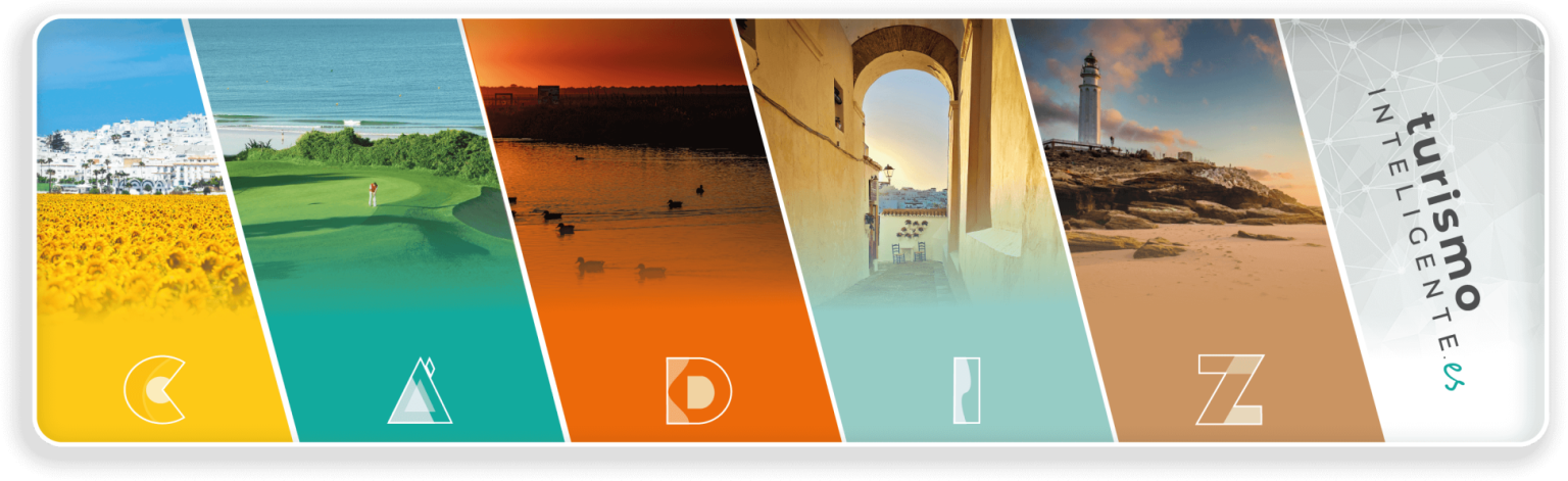 Banner con imágenes representativas de Cádiz